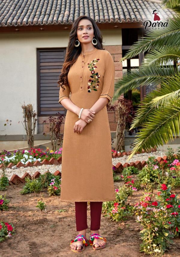 Parra Kasturi 1 Fancy Embroidery Kurti